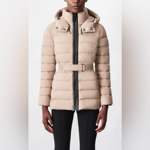 MACKAGE JAZMIN CAMEL L - LADIES DOWN COAT WITH HOOD (S1-25) - Picture 2 of 8